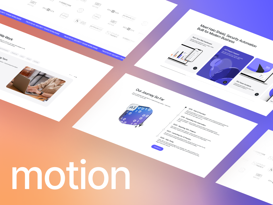 Motion-Driven Blocks That Bring Pages to Life